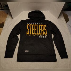 NFL STEELERS Combine Authentic Men Hoodie - SMALL